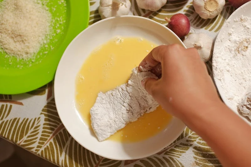 alternatives à l’œuf pour la panure